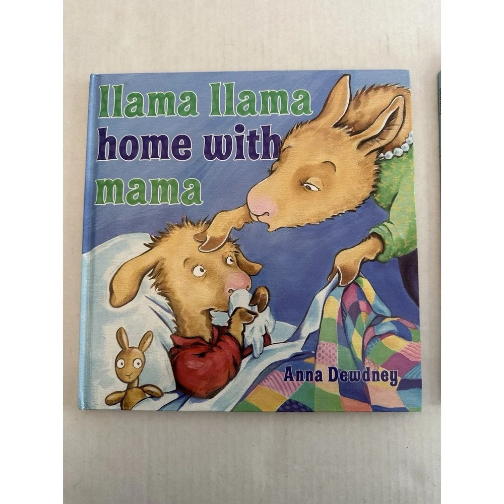 Llama Llama Anna Dewdney Hard Cover Books Red Pajama Holiday Drama Home/Mad Mama